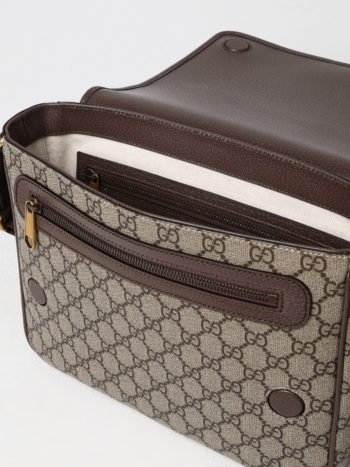 GUCCI: Shoulder bag men - Beige | Gucci shoulder bag GUCCI: Shoulder bag men - Beige | Gucci shoulder bag