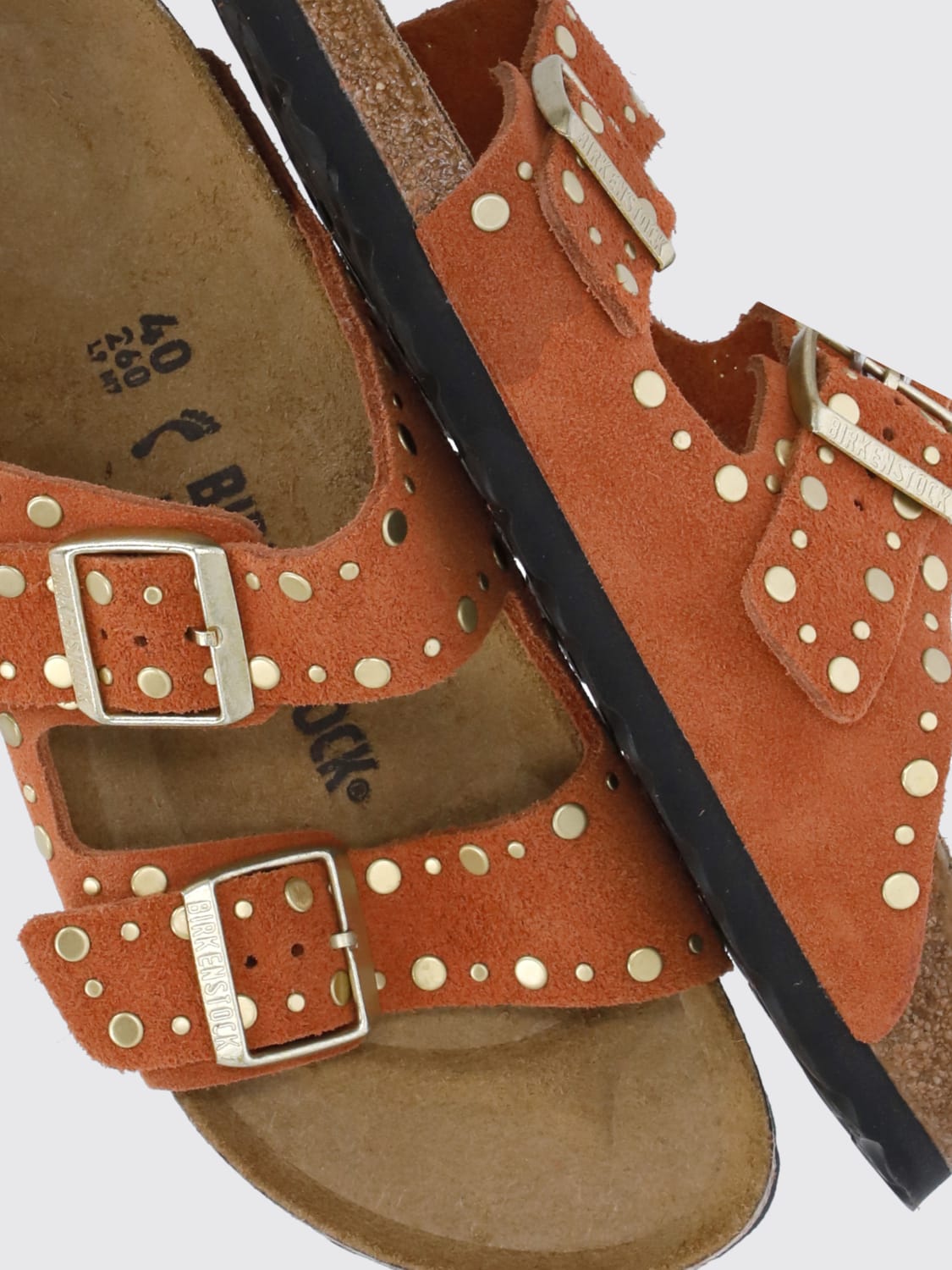 サンダル BIRKENSTOCK Men Sandals Brick Red 1029513 BIRKENSTOCK: Sandals men - Brick Red | Birkenstock sandals