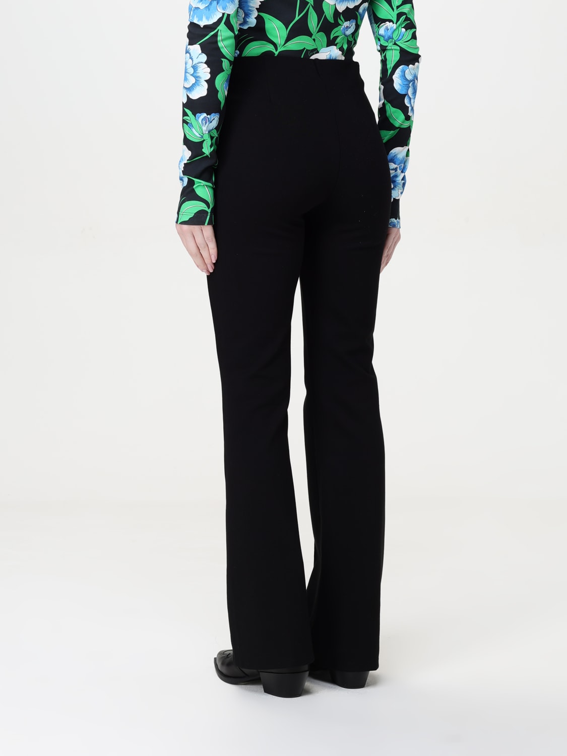 パンツ KENZO Women Straight Pants FF52PA7384IF 99J Black KENZO: Pants woman - Black | Kenzo pants FF52PA7384IF online