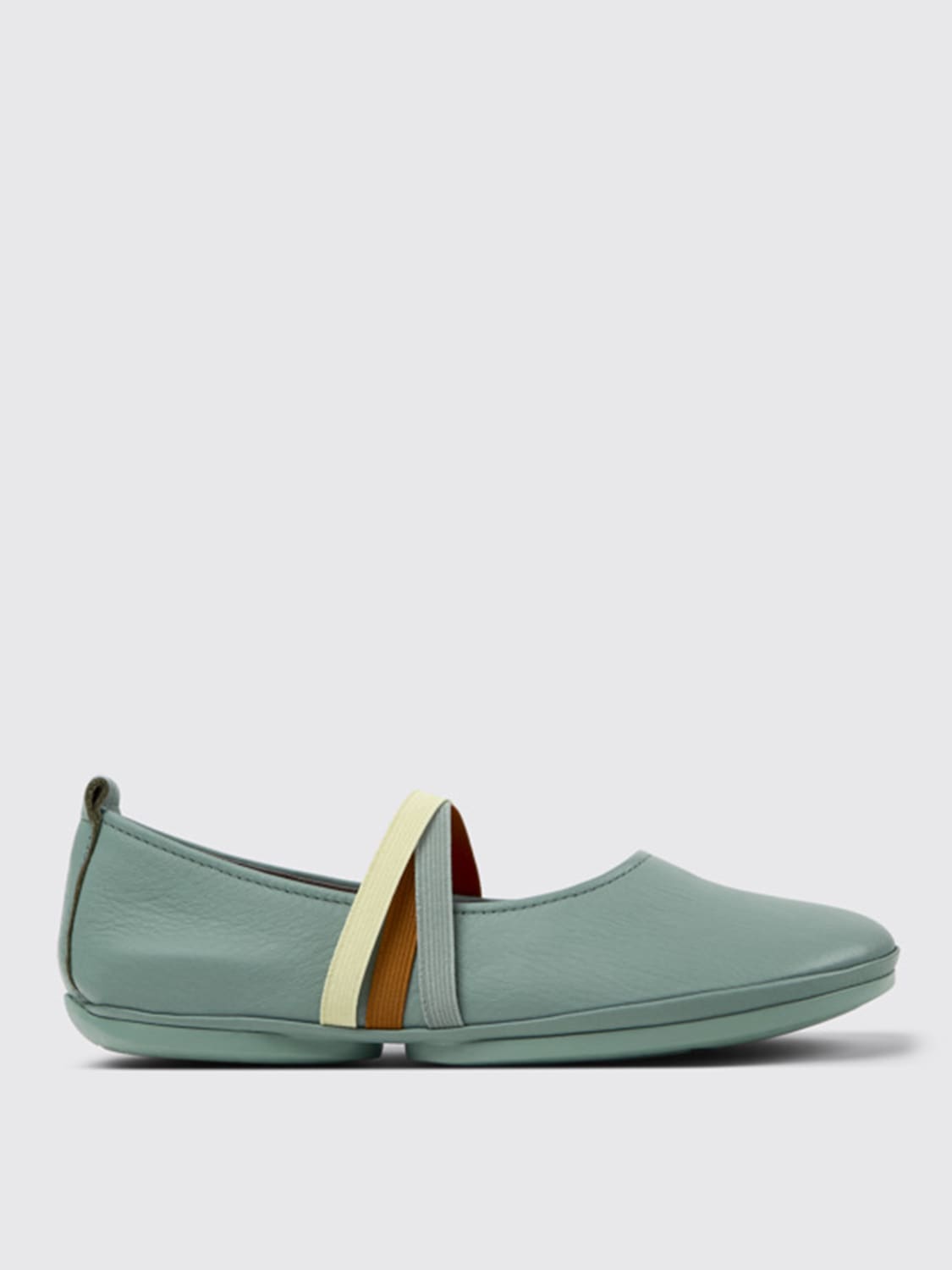 CAMPER BALLET FLAT: Ballet flats woman Camper, Green - Img 1