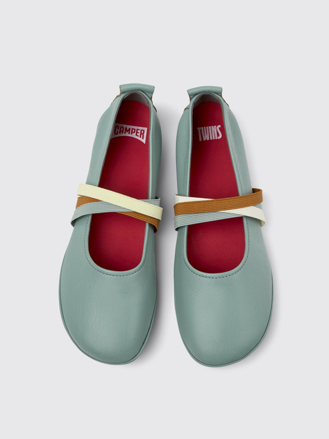 CAMPER BALLET FLAT: Ballet flats woman Camper, Green - Img 4