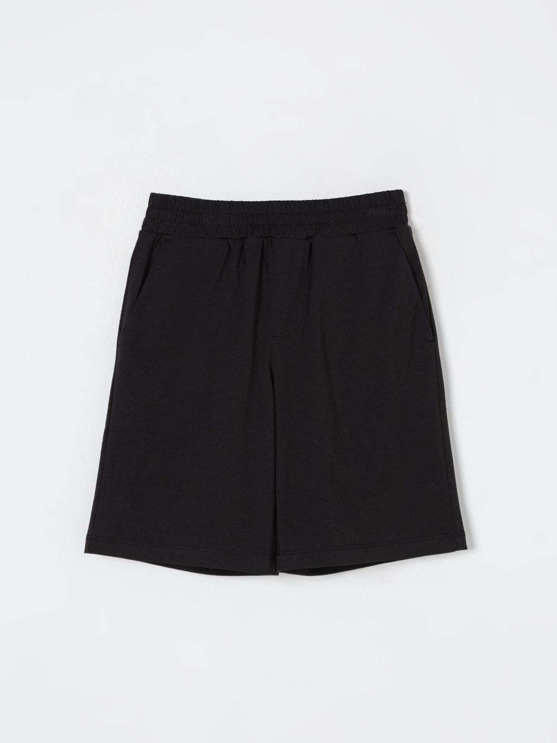 MONCLER PANTALONES CORTOS: Pantalón corto niños Moncler, Negro - Img 1