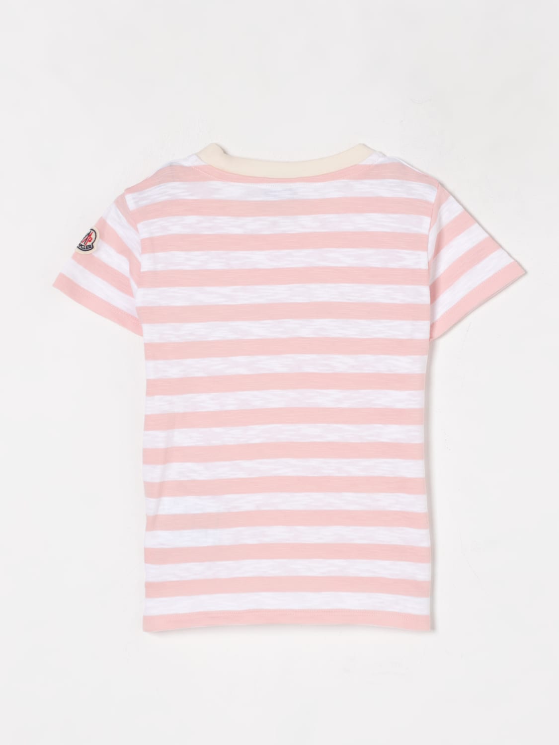 MONCLER T-SHIRT: T-shirt kids Moncler, Pink - Img 2