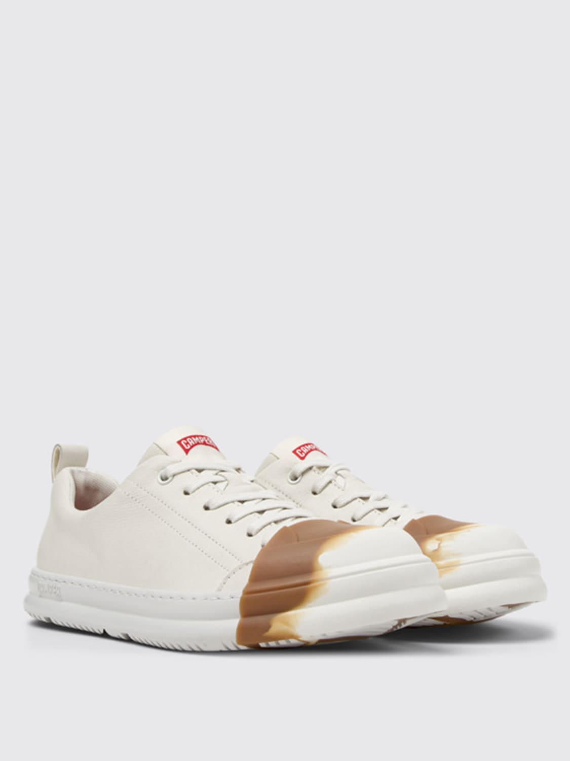 CAMPER SNEAKERS: Sneakers Junction Runner Camper in pelle , Bianco - Img 2