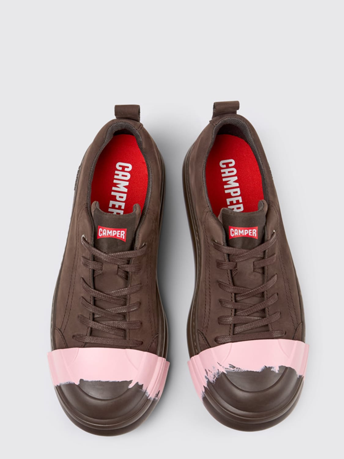 CAMPER SNEAKERS: Sneakers woman Camper, Brown - Img 4