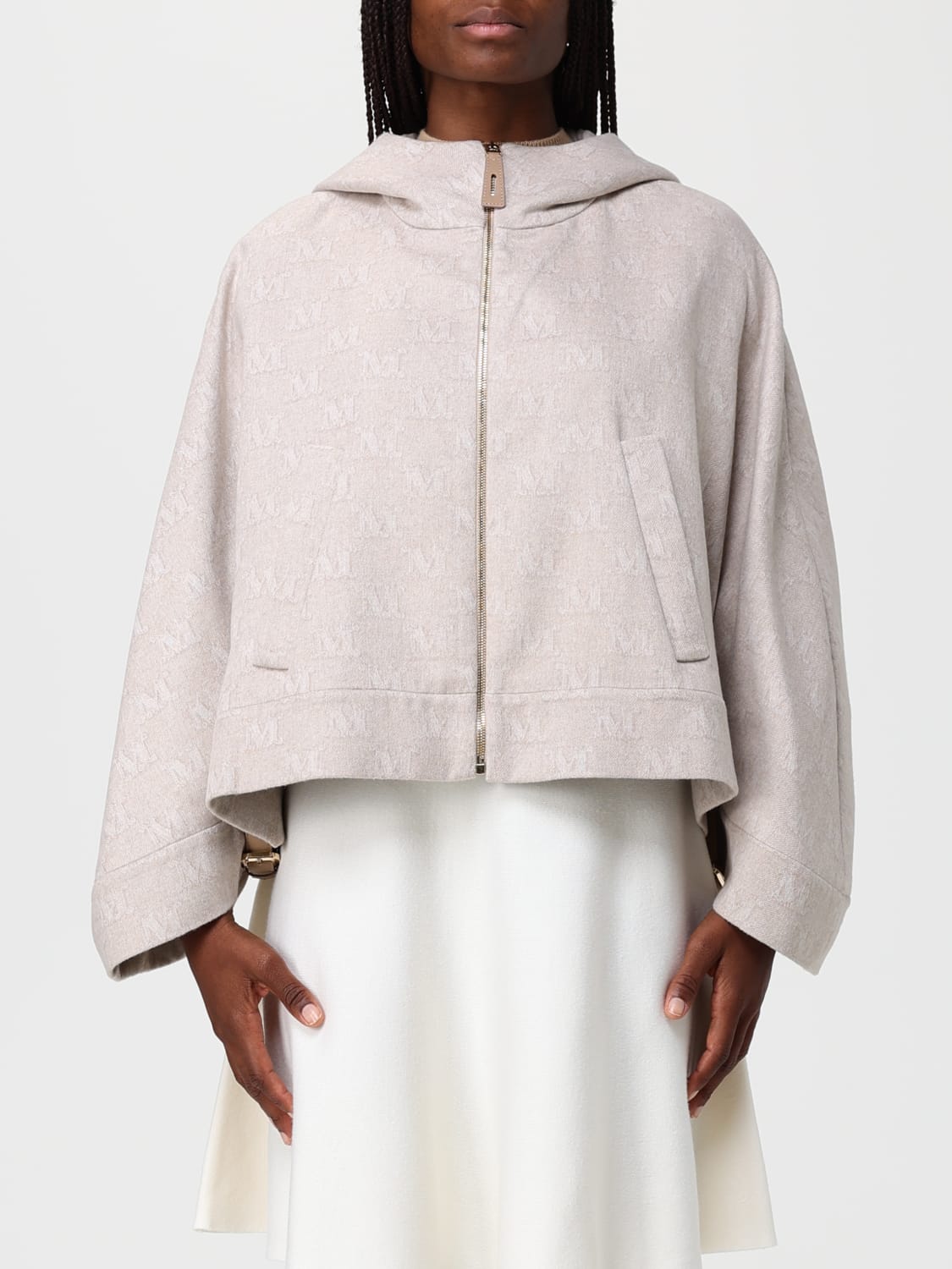 MAX MARA VESTE: Veste femme Max Mara, Blanc - Img 1