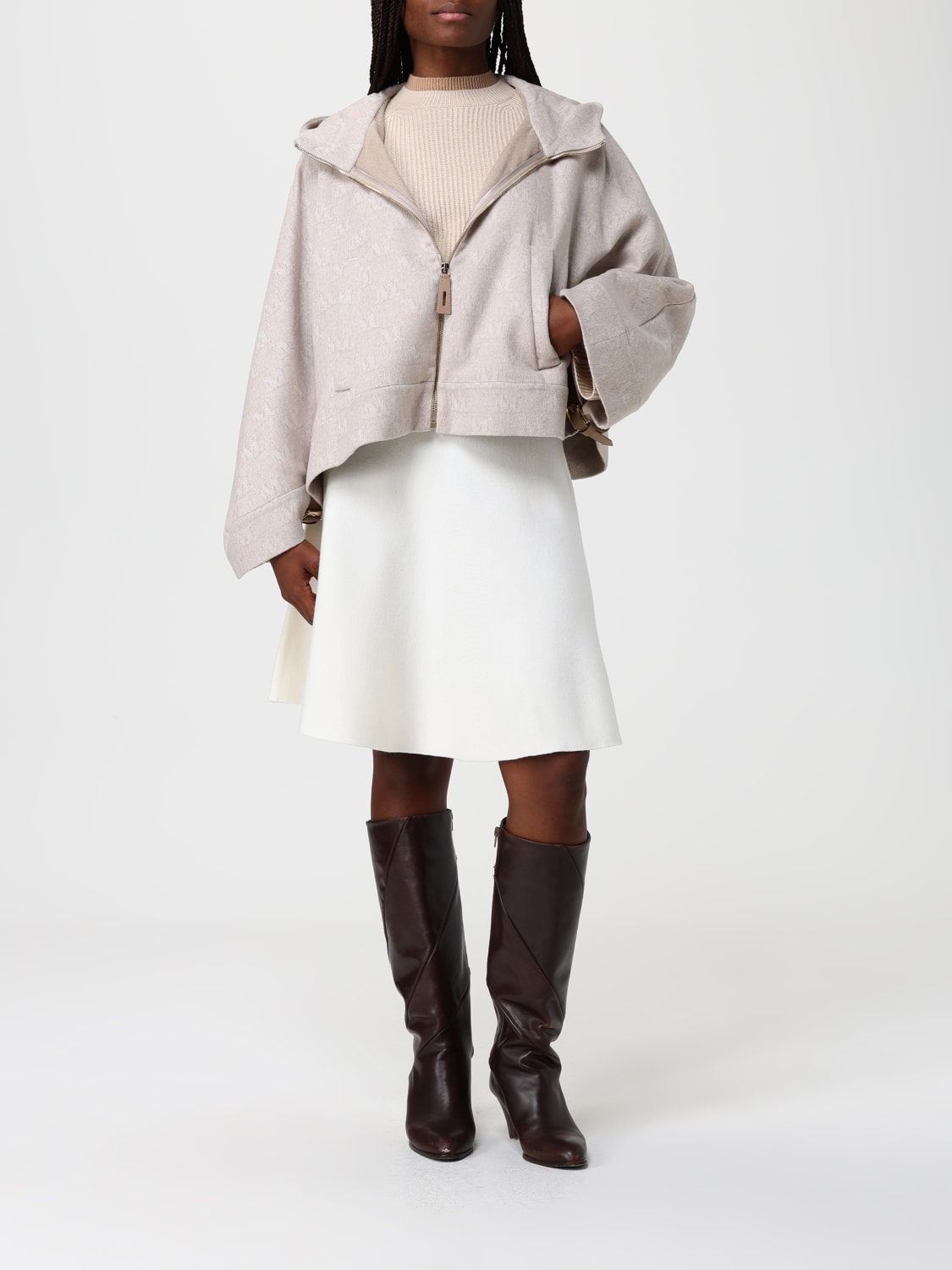 MAX MARA VESTE: Veste femme Max Mara, Blanc - Img 2