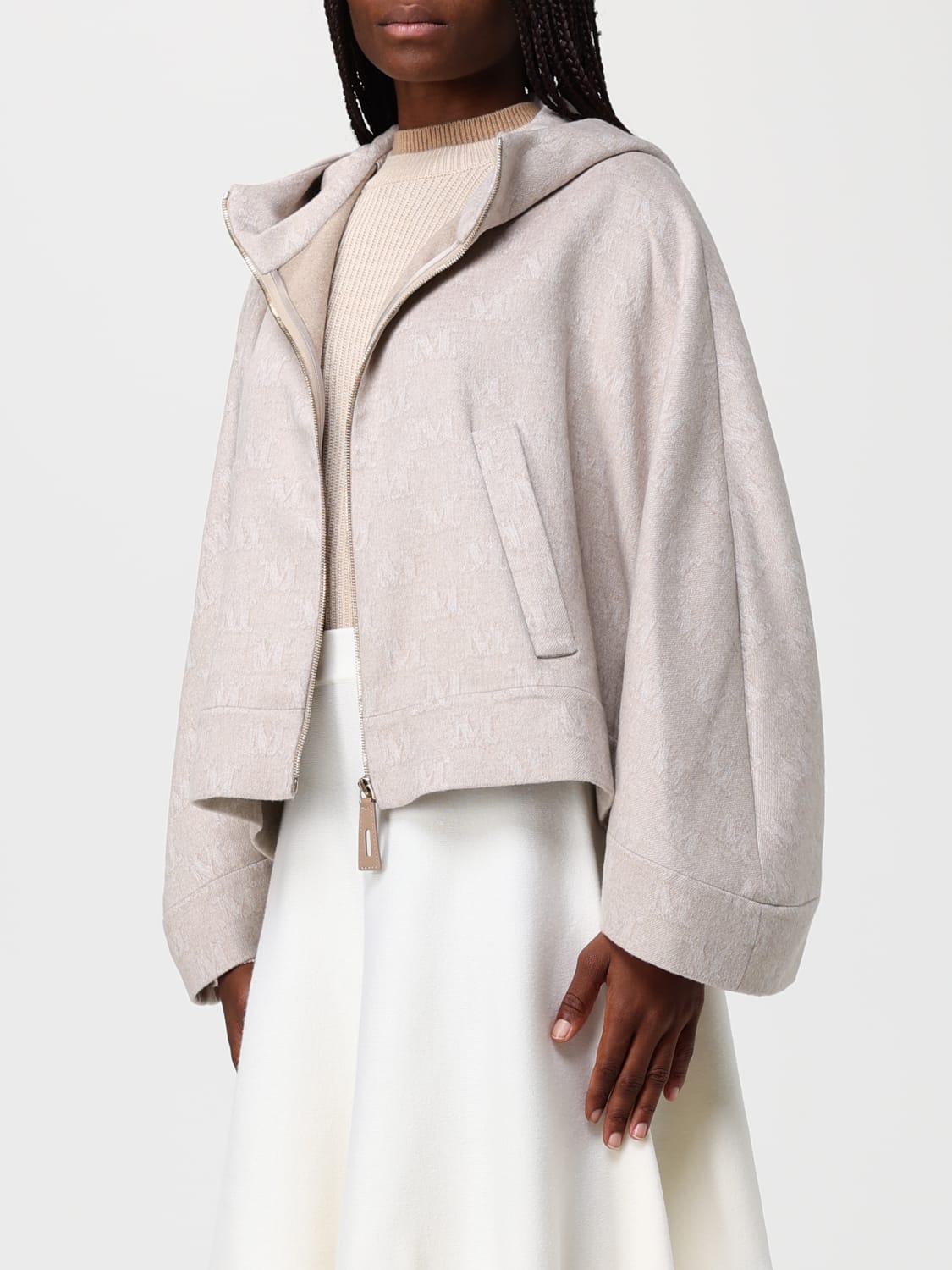 MAX MARA VESTE: Veste femme Max Mara, Blanc - Img 4