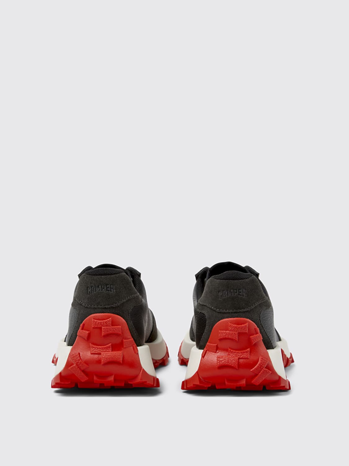 スニーカー CAMPER Men Sneakers Black K100928-013 DRIFT TRAIL VIBRAM 0 Drift Trail Black Sneakers for Men - Spring/Summer