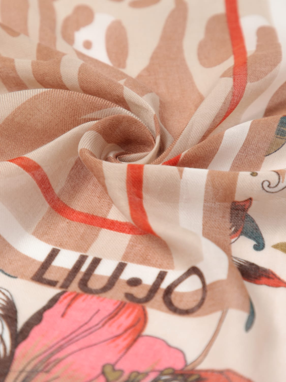 LIU JO スカーフ: スカーフ レディース Liu Jo, ベージュ - Img 3