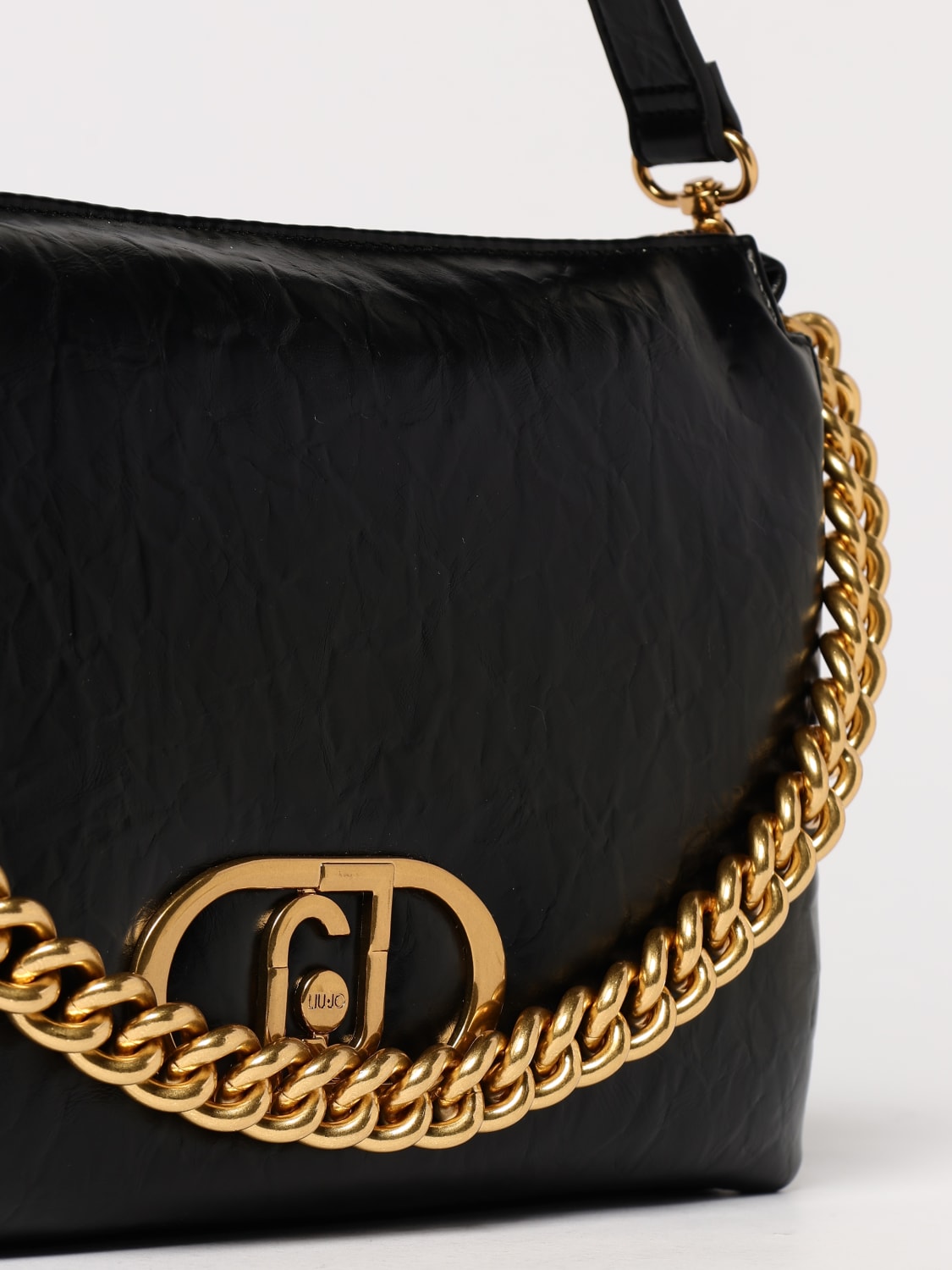 ショルダーバッグ・ポシェット LIU JO Women Shoulder Bags AA5141E0886 22222 Black LIU JO: women's shoulder bag - Black | Liu Jo shoulder bag