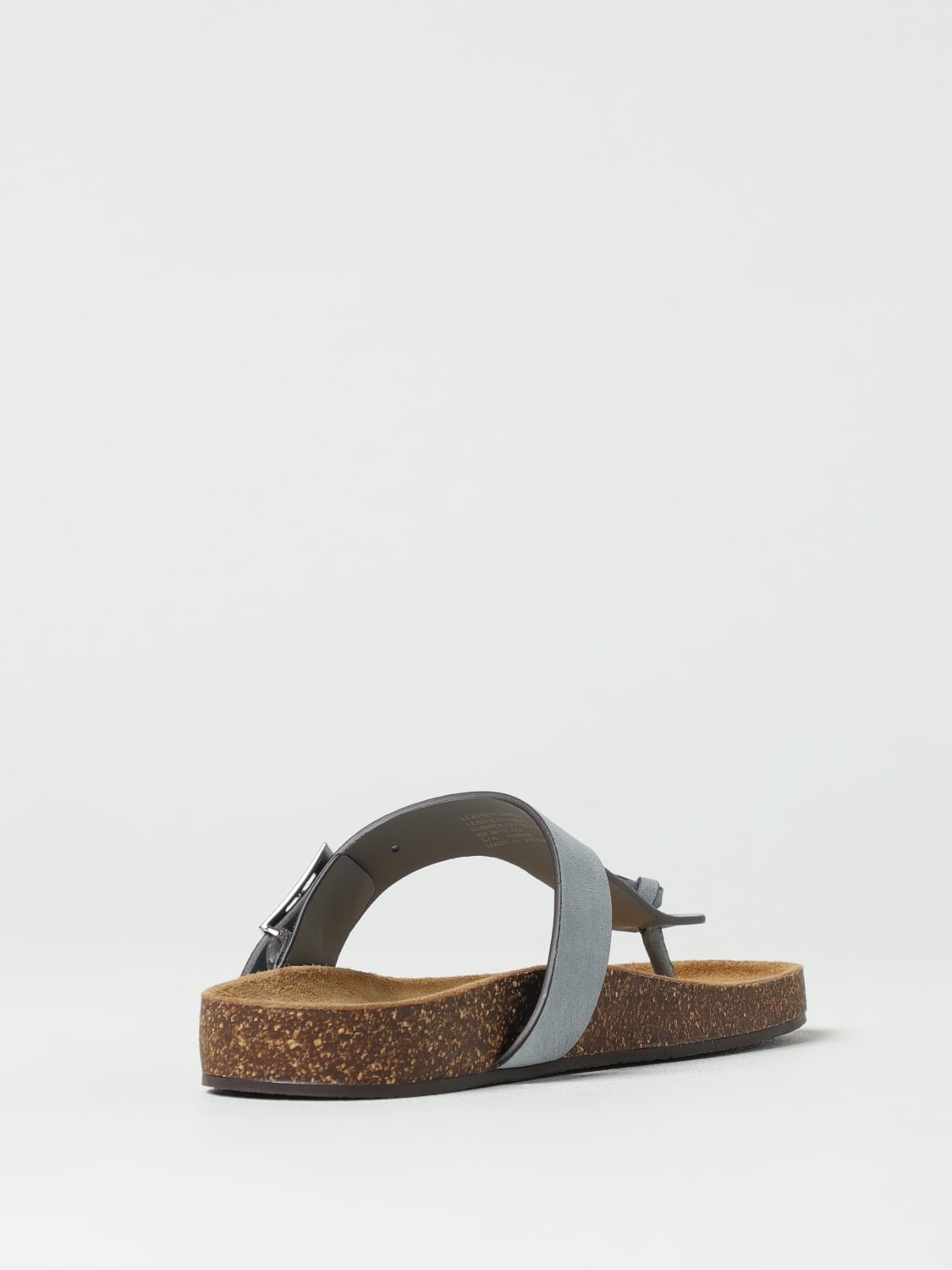 TORY BURCH SANDALI CON TACCO: Sandalo Mellow Tory Burch in camoscio , Blue - Img 3