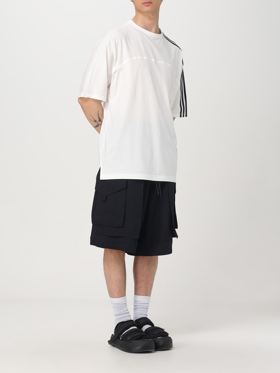 Y-3 T-SHIRT: T-shirt men Y-3, White - Img 2