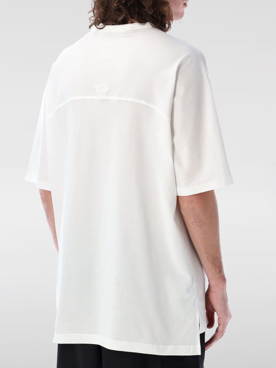 Tシャツ・カットソー Y-3 Men T-shirt White 1 JM7845 WHITE Y-3: T-shirt men - White 1 | Y-3 t-shirt JM7845 online at