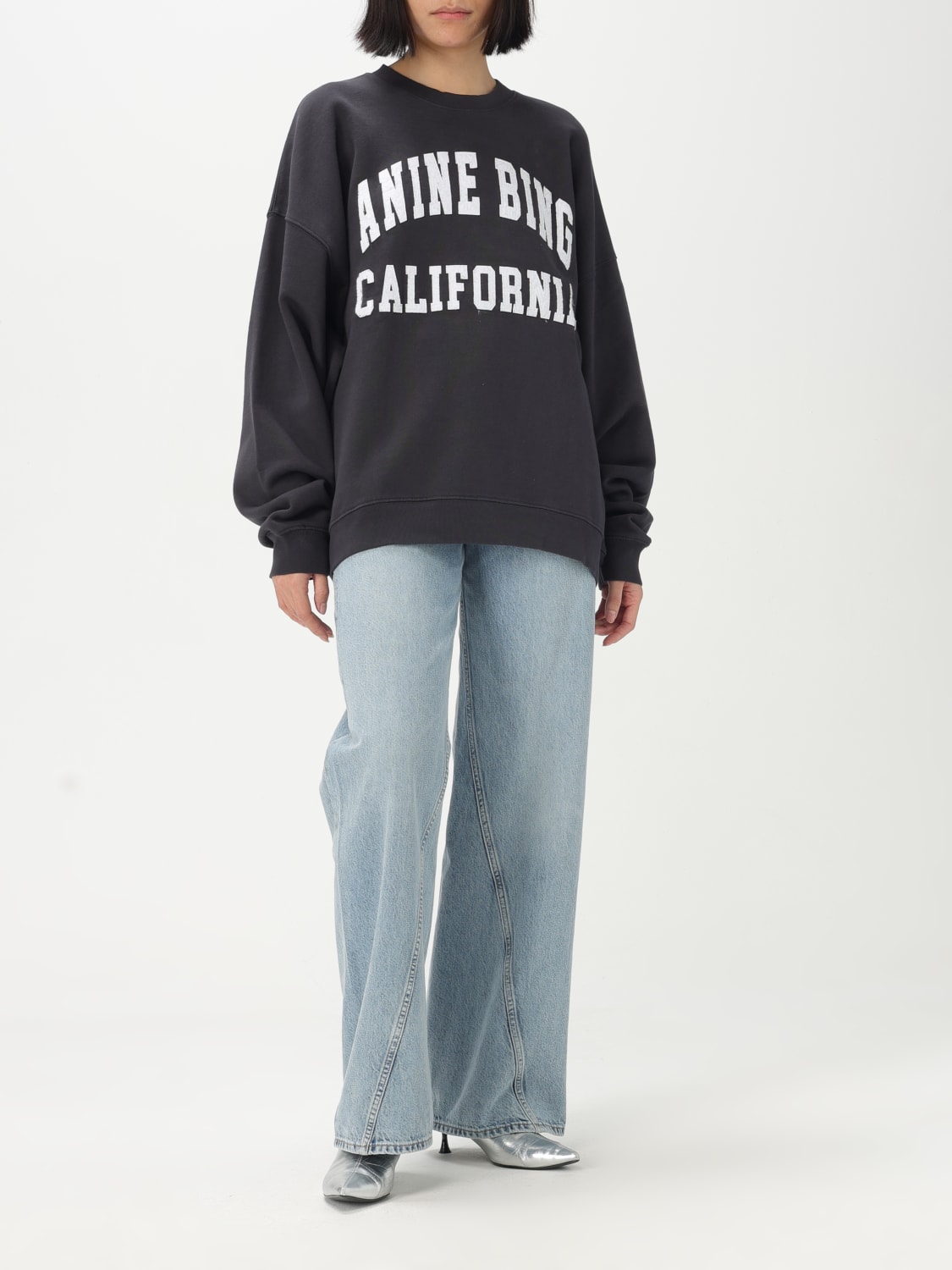 デニム・ジーパン ANINE BING Woman Jeans Blue A0610396 WHD63 ANINE BING: Jeans woman - Blue | Anine Bing jeans A0610396