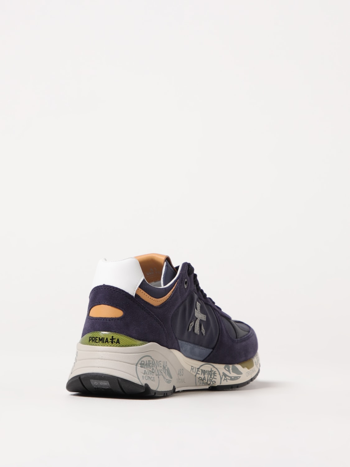 PREMIATA: Sneakers men - Blue | Premiata sneakers MASE