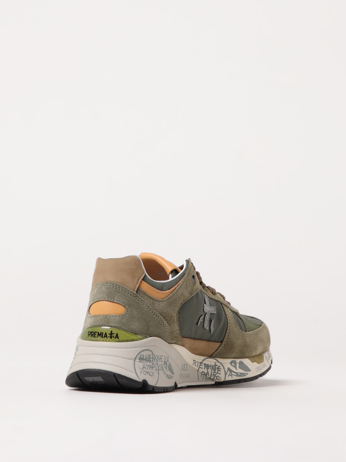 PREMIATA: Sneakers men - Green | Premiata sneakers MASE