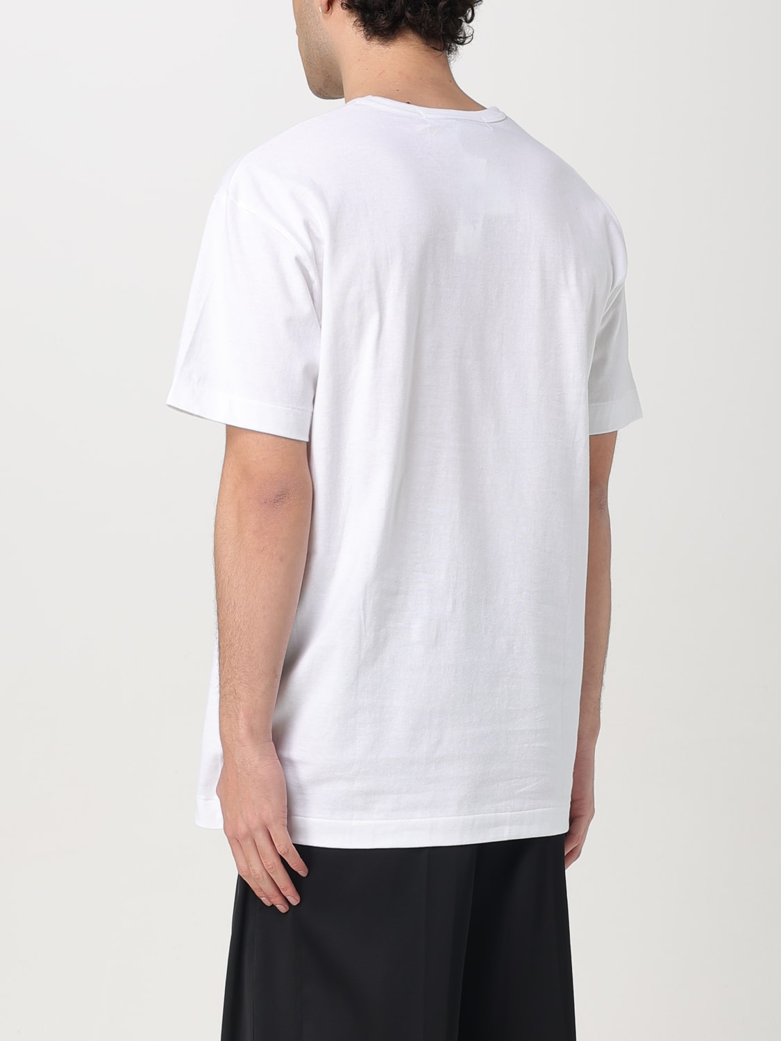 Tシャツ・カットソー COMME DES GARCONS PLAY Men T-shirt White AXT088051 1 COMME DES GARCONS PLAY: Polo shirt men - White | Comme Des