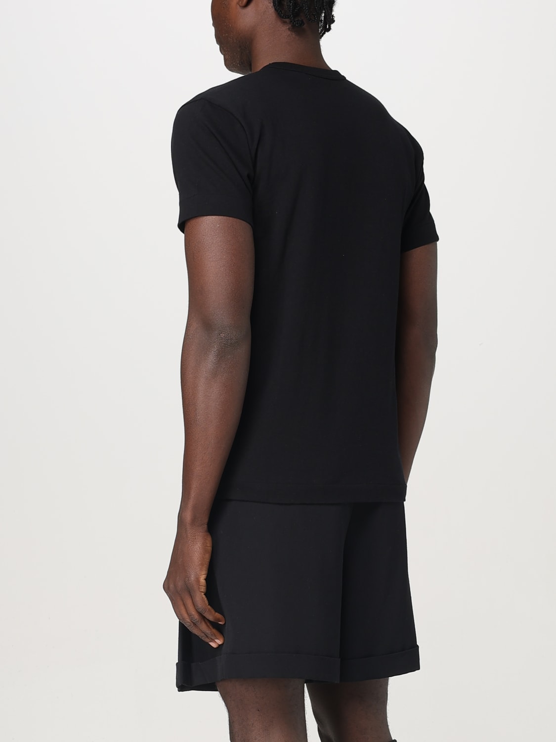 COMME DES GARCONS PLAY: Polo shirt men - Black | Comme Des