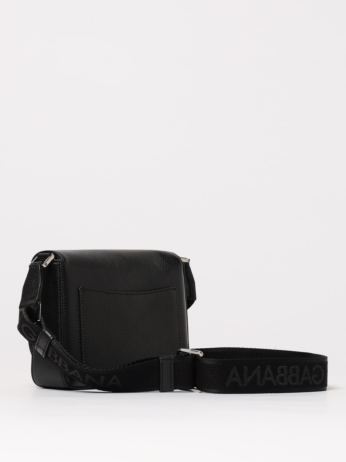 ショルダーバッグ DOLCE & GABBANA Men Shoulder bag Black BM3004A8034 80999 Medium DG Logo Bag crossbody bag in Black for Men