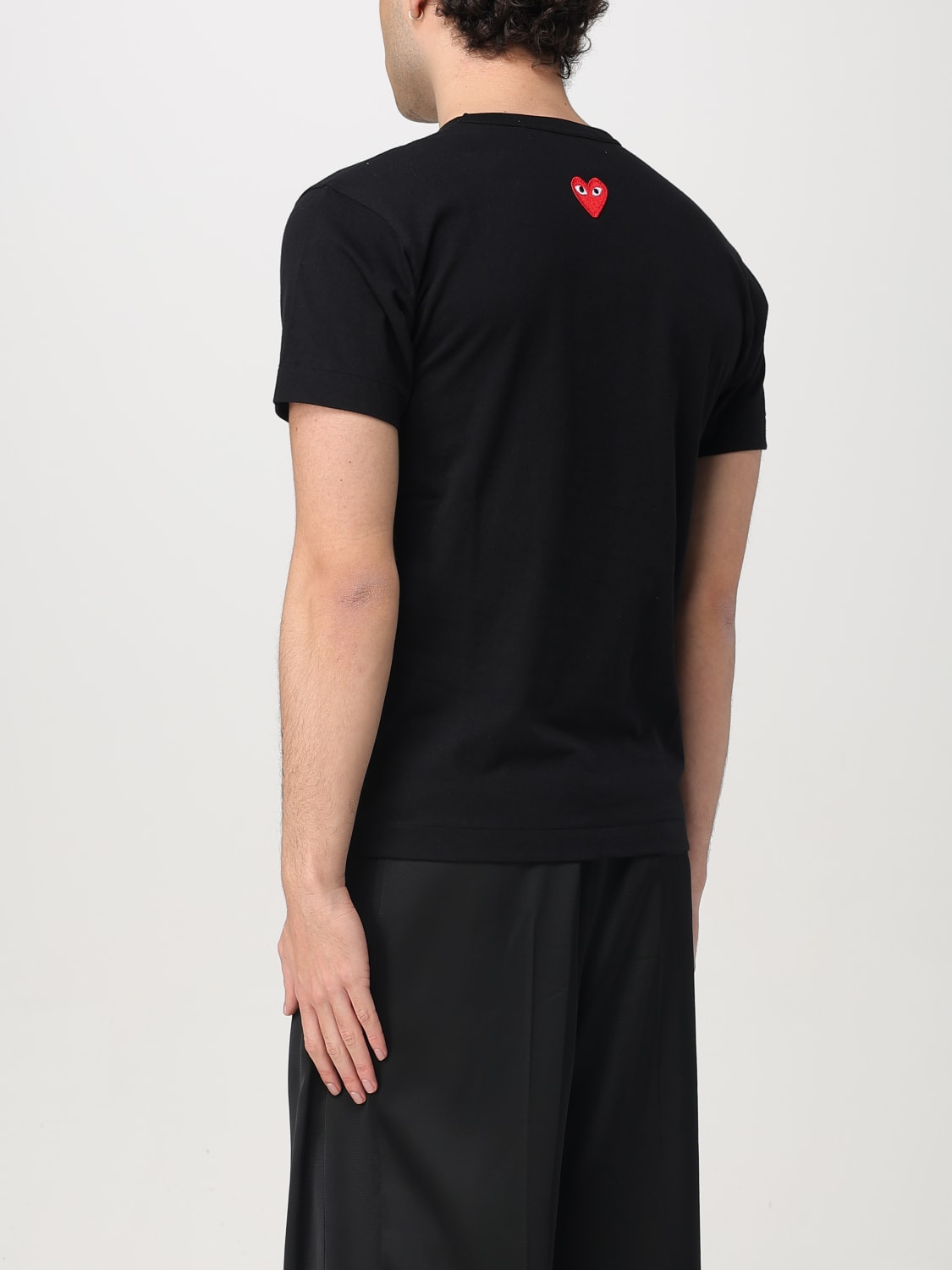 COMME DES GARÇONS PLAY T-SHIRT: Polo homme Comme Des Garçons Play, Noir - Img 2