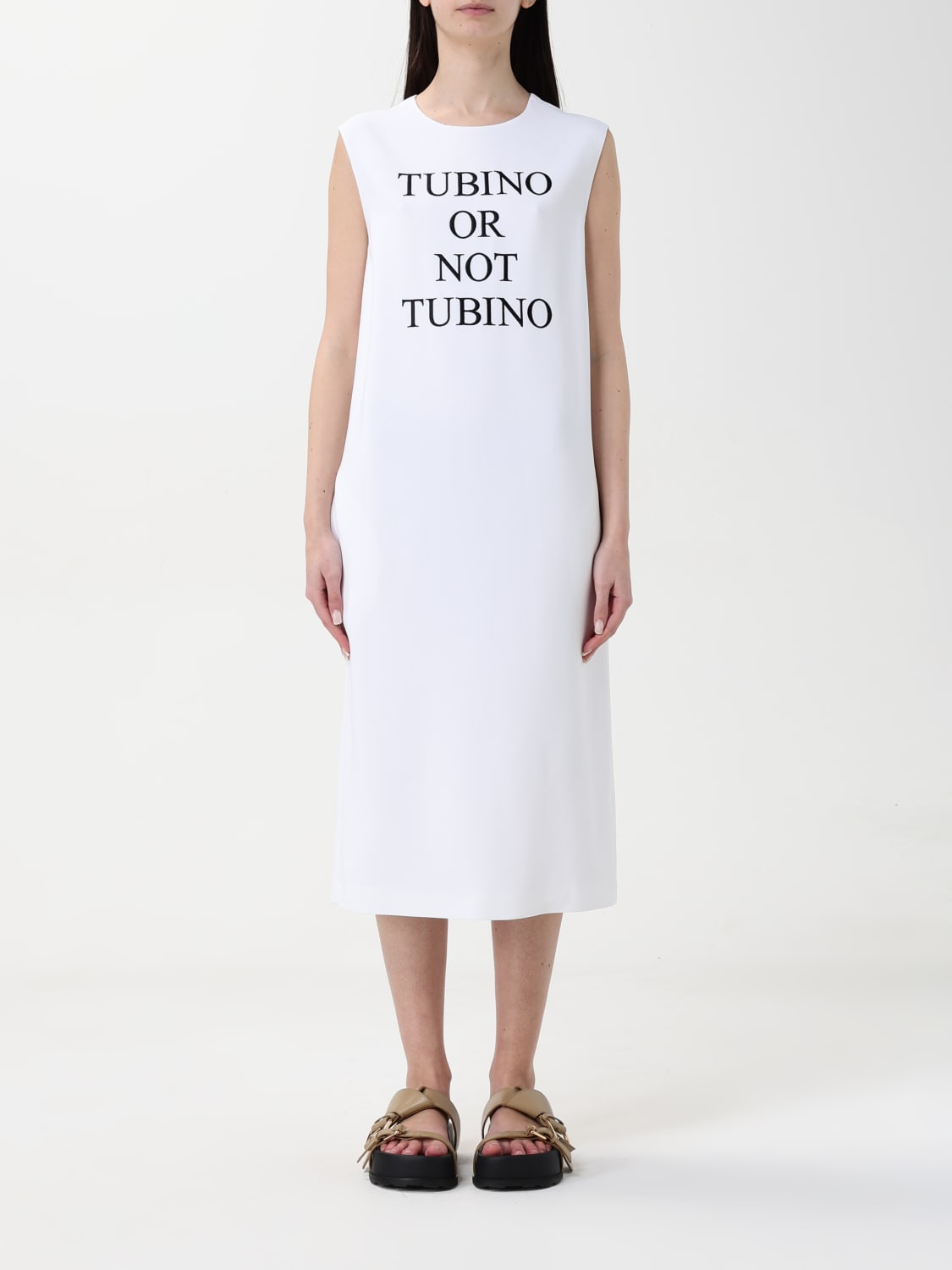 ワンピース MOSCHINO COUTURE Woman Dress White 04070424 1001 MOSCHINO COUTURE: Dress woman - White | Moschino Couture