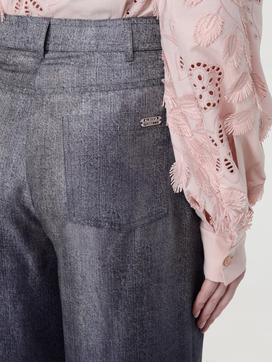 パンツ A FERRETTI Woman Pants Multicolor 03191632 1285 ALBERTA FERRETTI: Pants woman - Multicolor | Alberta