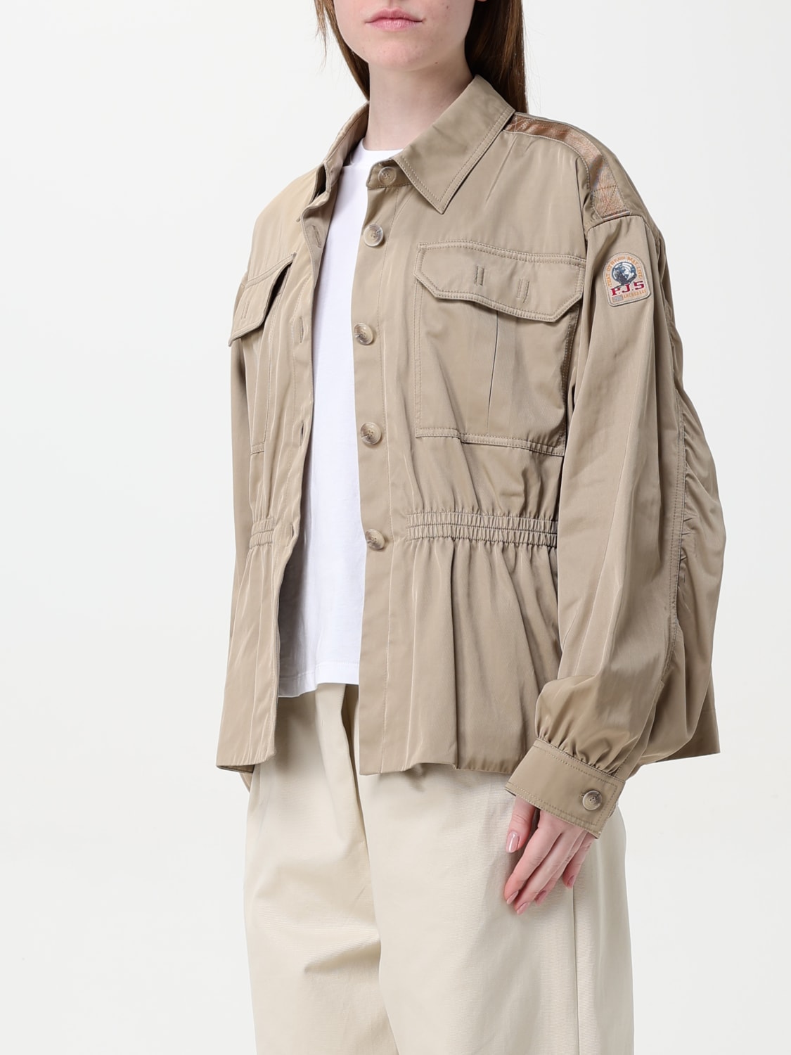 ジャケット PARAJUMPERS Woman Jacket Safari 25SMPWJKIN33 0253 PARAJUMPERS: Jacket woman - Safari | Parajumpers jacket