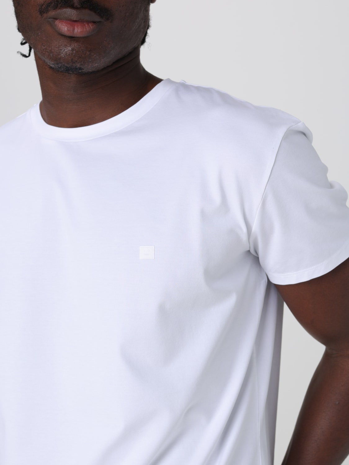ACNE STUDIOS T-SHIRT: T-shirt men Acne Studios, White - Img 5