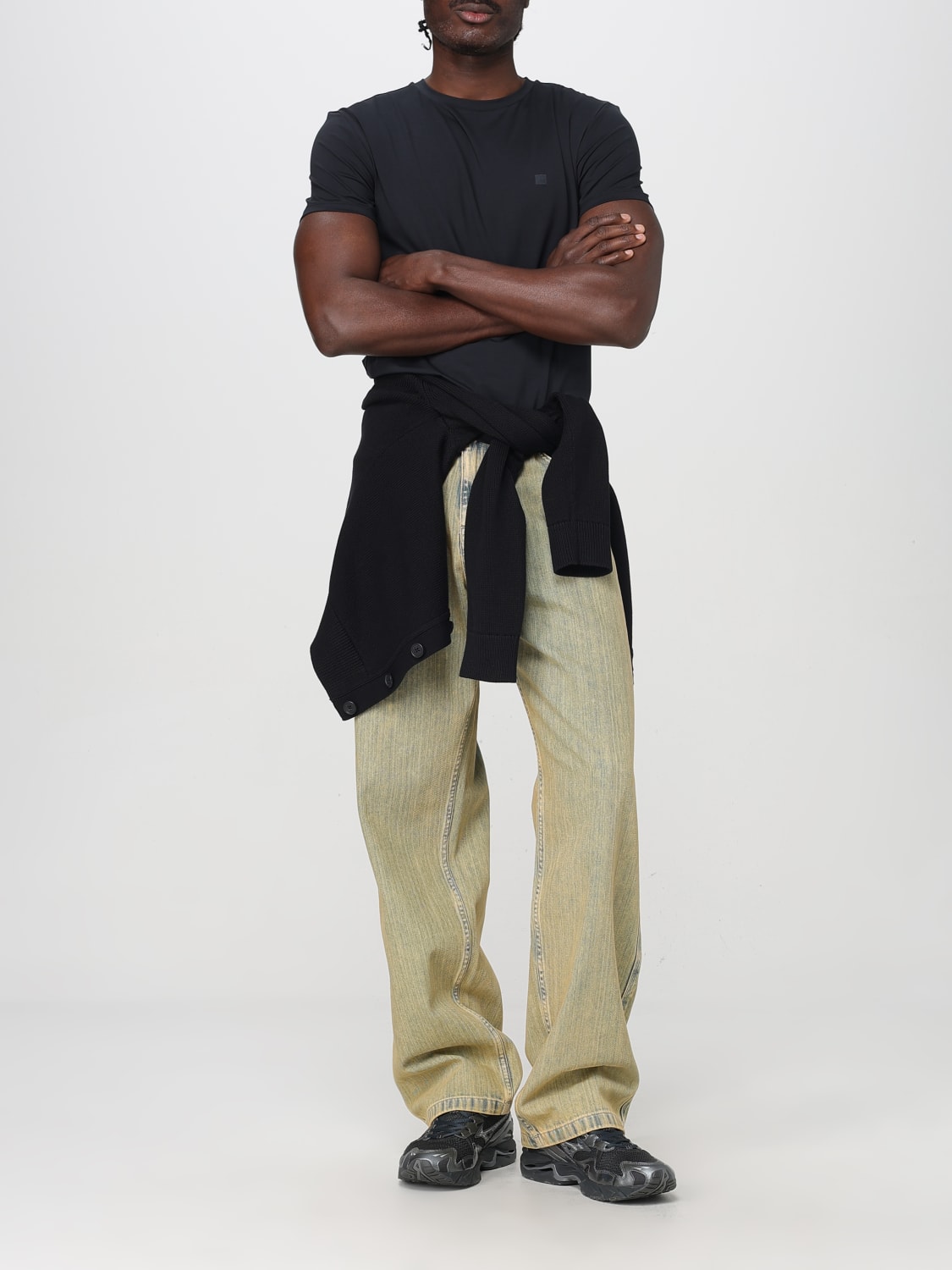 ACNE STUDIOS T-SHIRT: T-shirt men Acne Studios, Black - Img 2