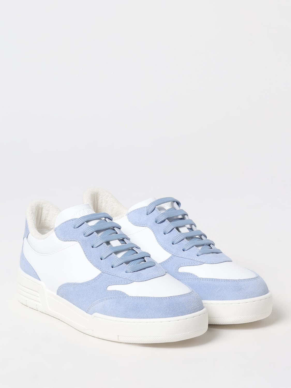 スニーカー MOSCHINO COUTURE Men Sneakers Gnawed Blue B15204G0MGFC 70A MOSCHINO COUTURE: Sneakers men - Gnawed Blue | Moschino
