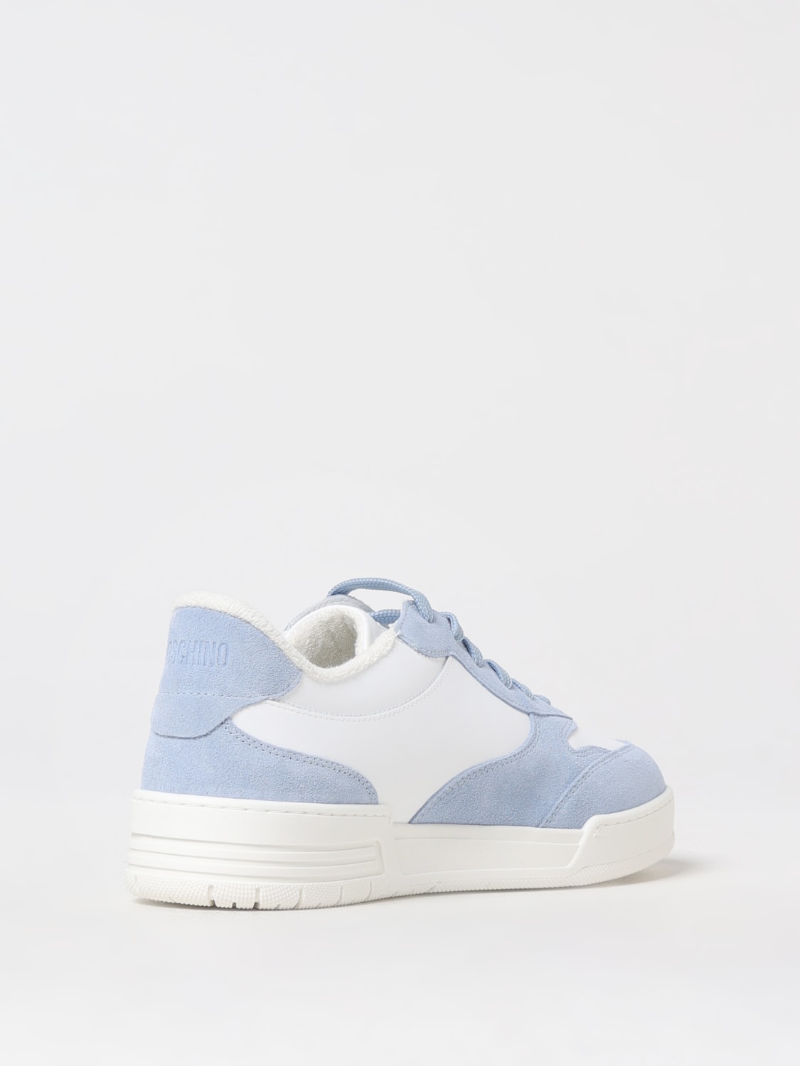 MOSCHINO COUTURE SNEAKERS: Sneakers men Moschino Couture, Gnawed Blue - Img 3