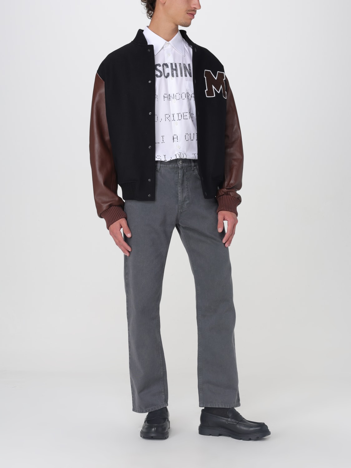 MOSCHINO COUTURE JEANS: Pants men Moschino Couture, Black - Img 2