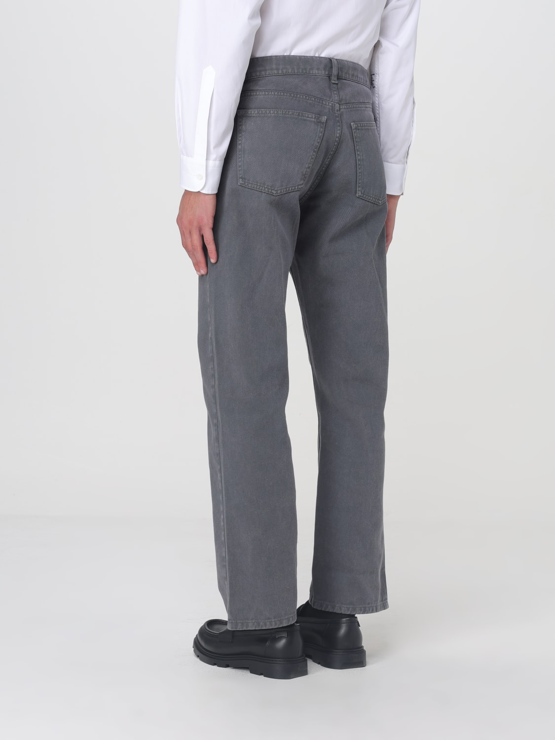 MOSCHINO COUTURE JEANS: Pants men Moschino Couture, Black - Img 3