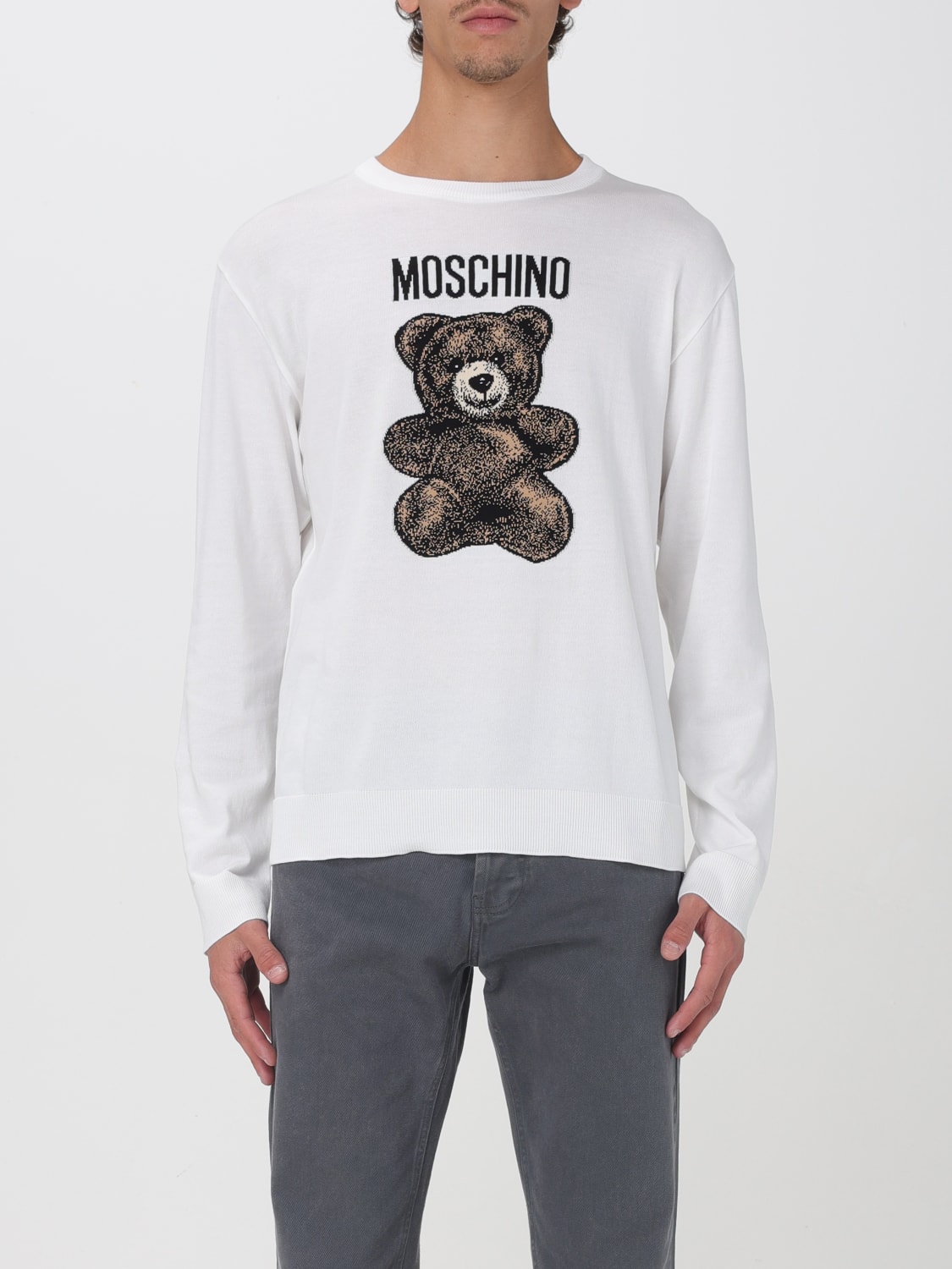 MOSCHINO COUTURE PULLOVER: Pullover herren Moschino Couture, Bunt - Img 1