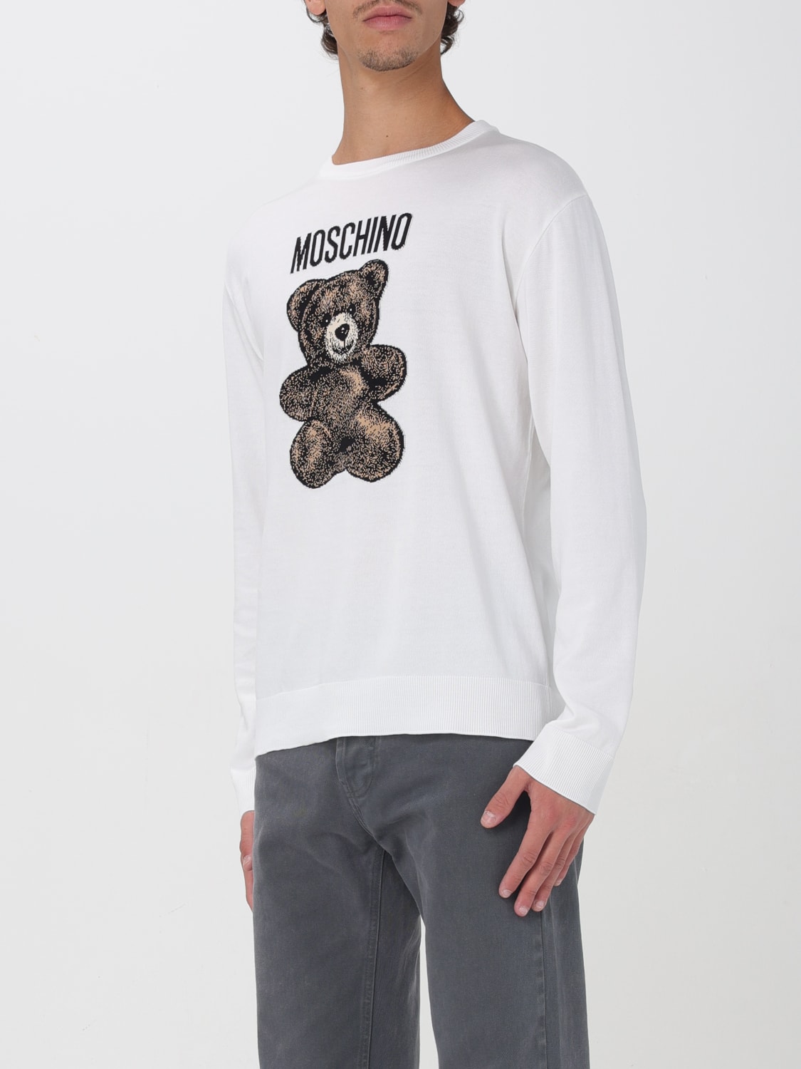 MOSCHINO COUTURE PULLOVER: Pullover herren Moschino Couture, Bunt - Img 4