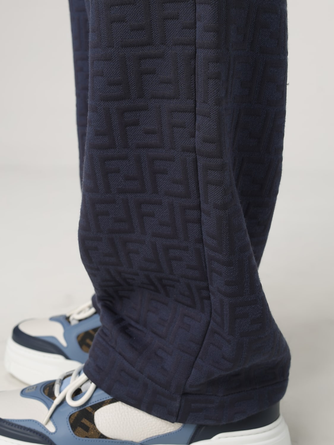 FENDI HOSE: Hose herren Fendi, Blau - Img 5