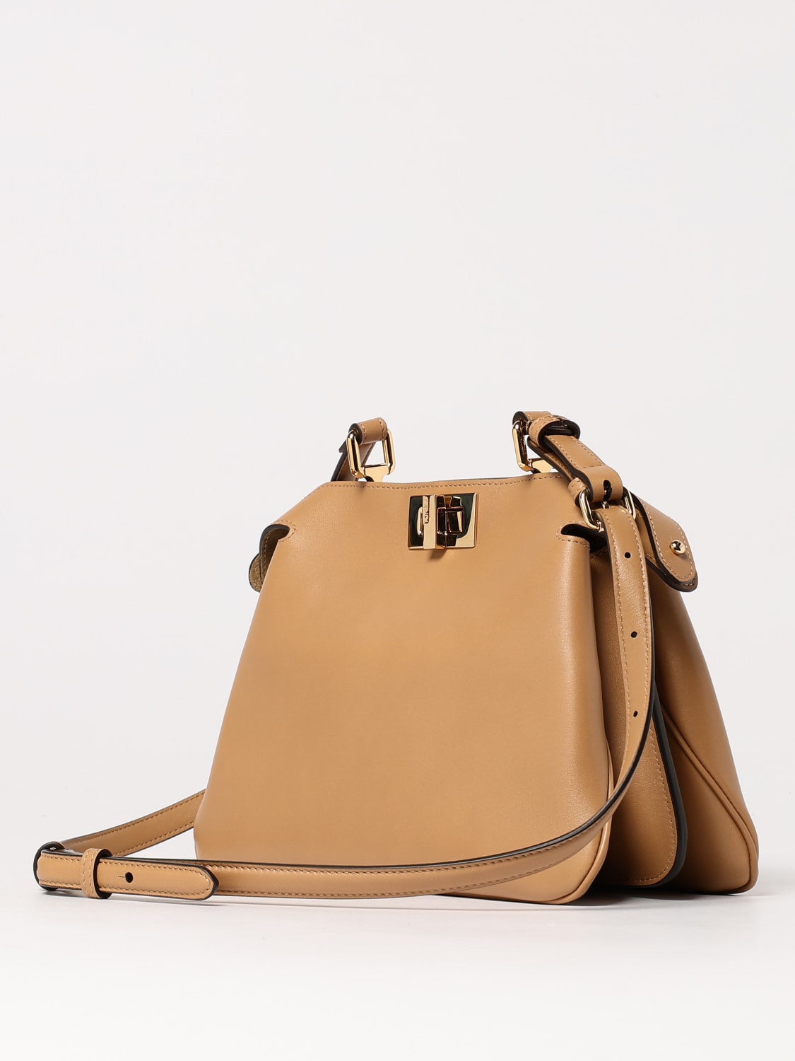 ショルダーバッグ・ポシェット FENDI Woman Shoulder bag Beige 8BN365AOVH F19P8 FENDI: Shoulder bag woman - Beige | Fendi shoulder bag