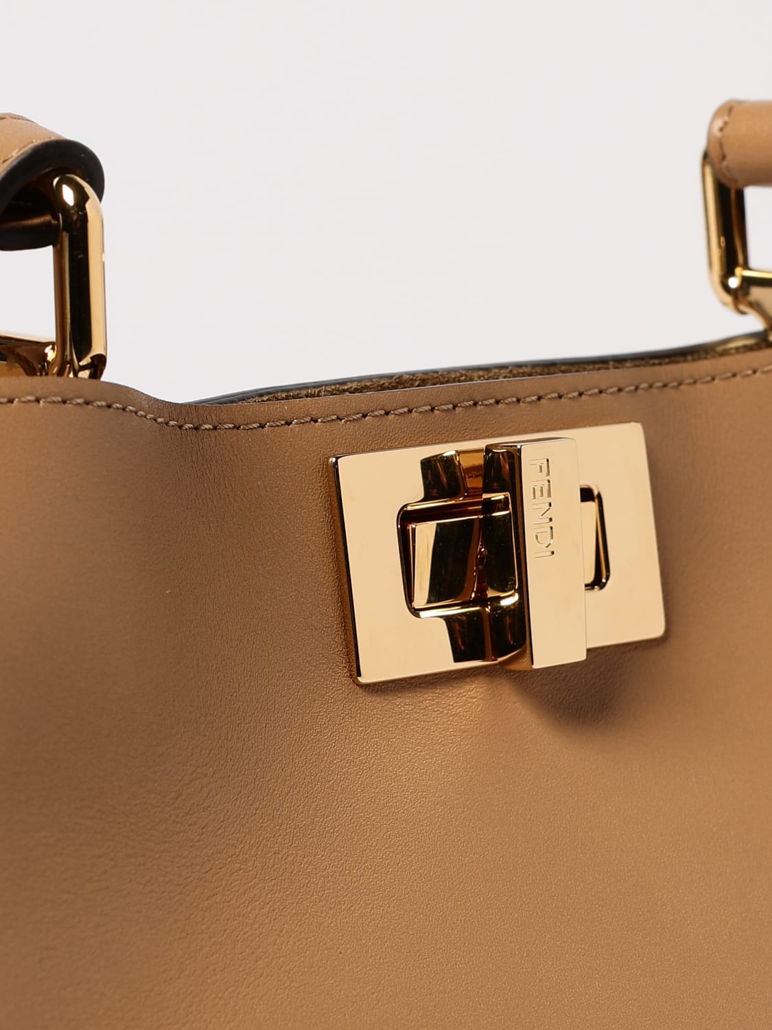 ショルダーバッグ・ポシェット FENDI Woman Shoulder bag Beige 8BN365AOVH F19P8 FENDI: Shoulder bag woman - Beige | Fendi shoulder bag