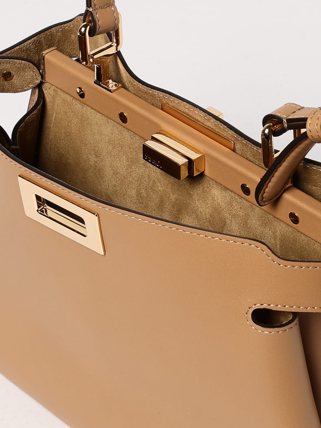 ショルダーバッグ・ポシェット FENDI Woman Shoulder bag Beige 8BN365AOVH F19P8 FENDI: Shoulder bag woman - Beige | Fendi shoulder bag