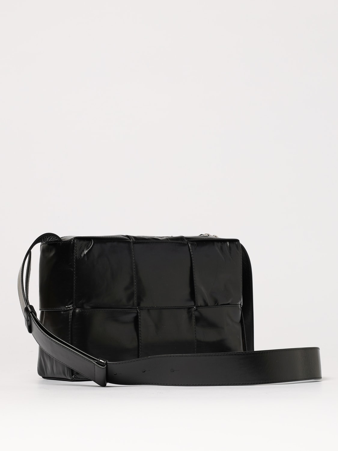 BOTTEGA VENETA SHOULDER BAG: Bags men Bottega Veneta, Black - Img 3
