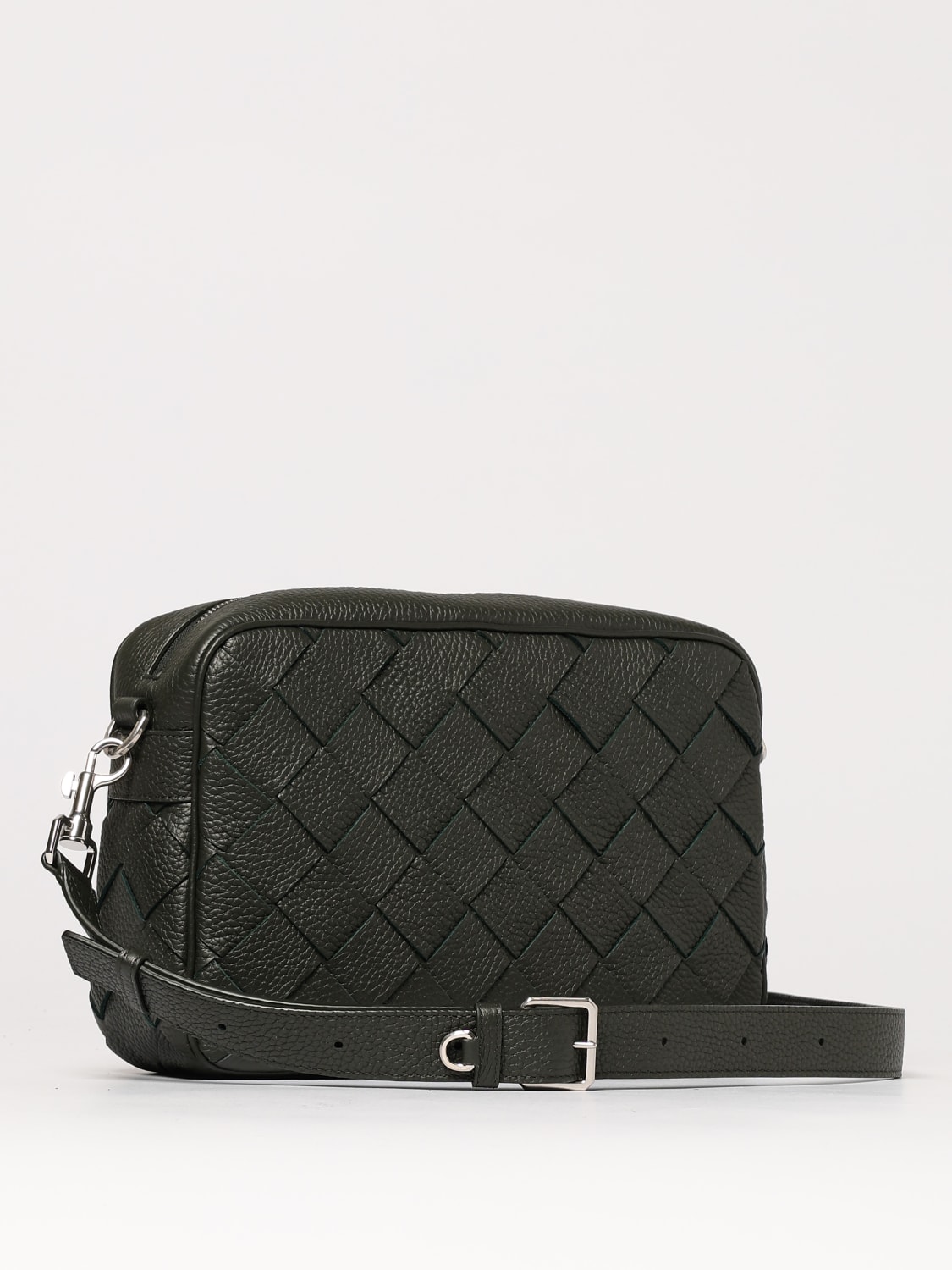 BOTTEGA VENETA SHOULDER BAG: Bags men Bottega Veneta, Green - Img 3