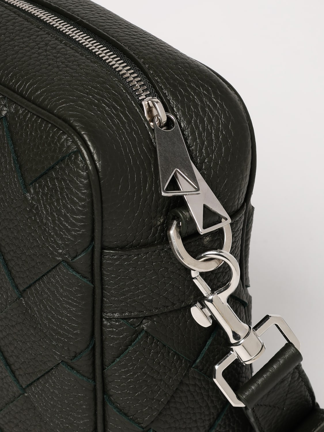 BOTTEGA VENETA SHOULDER BAG: Bags men Bottega Veneta, Green - Img 4