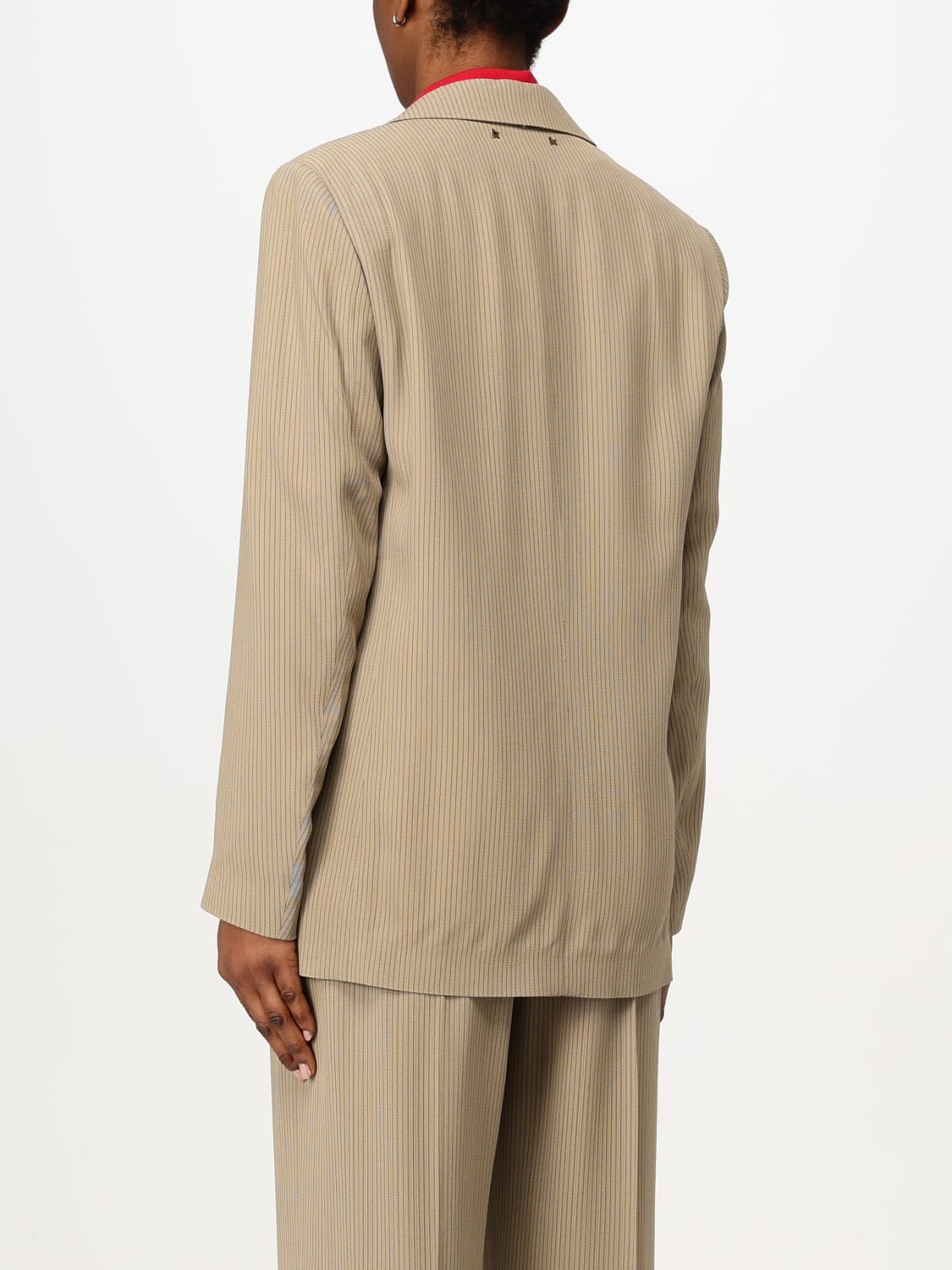 アウターその他 GOLDEN GOOSE Woman Blazer Beige GWP02069P00187055550 GOLDEN GOOSE: Blazer woman - Beige | Golden Goose blazer