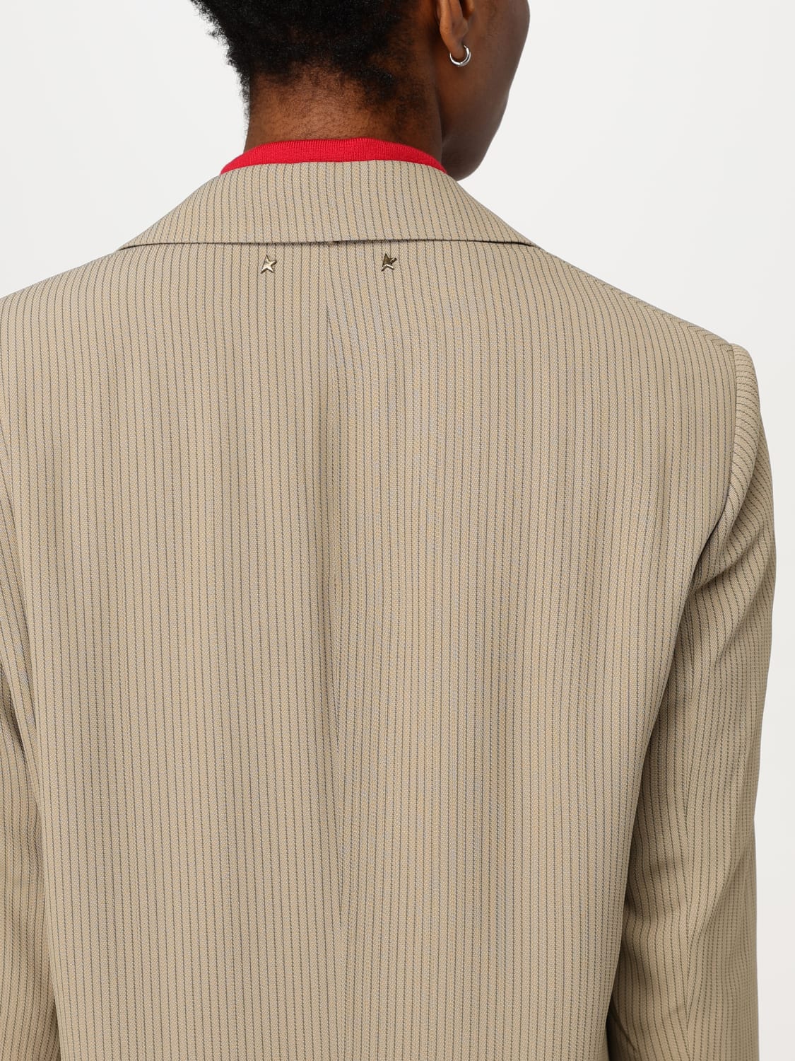 アウターその他 GOLDEN GOOSE Woman Blazer Beige GWP02069P00187055550 GOLDEN GOOSE: Blazer woman - Beige | Golden Goose blazer