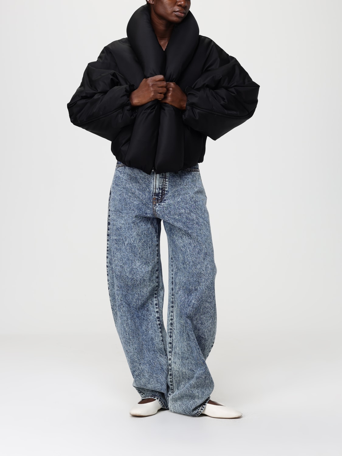 ALAÏA JEANS: Jeans woman AlaÏa, Blue - Img 2