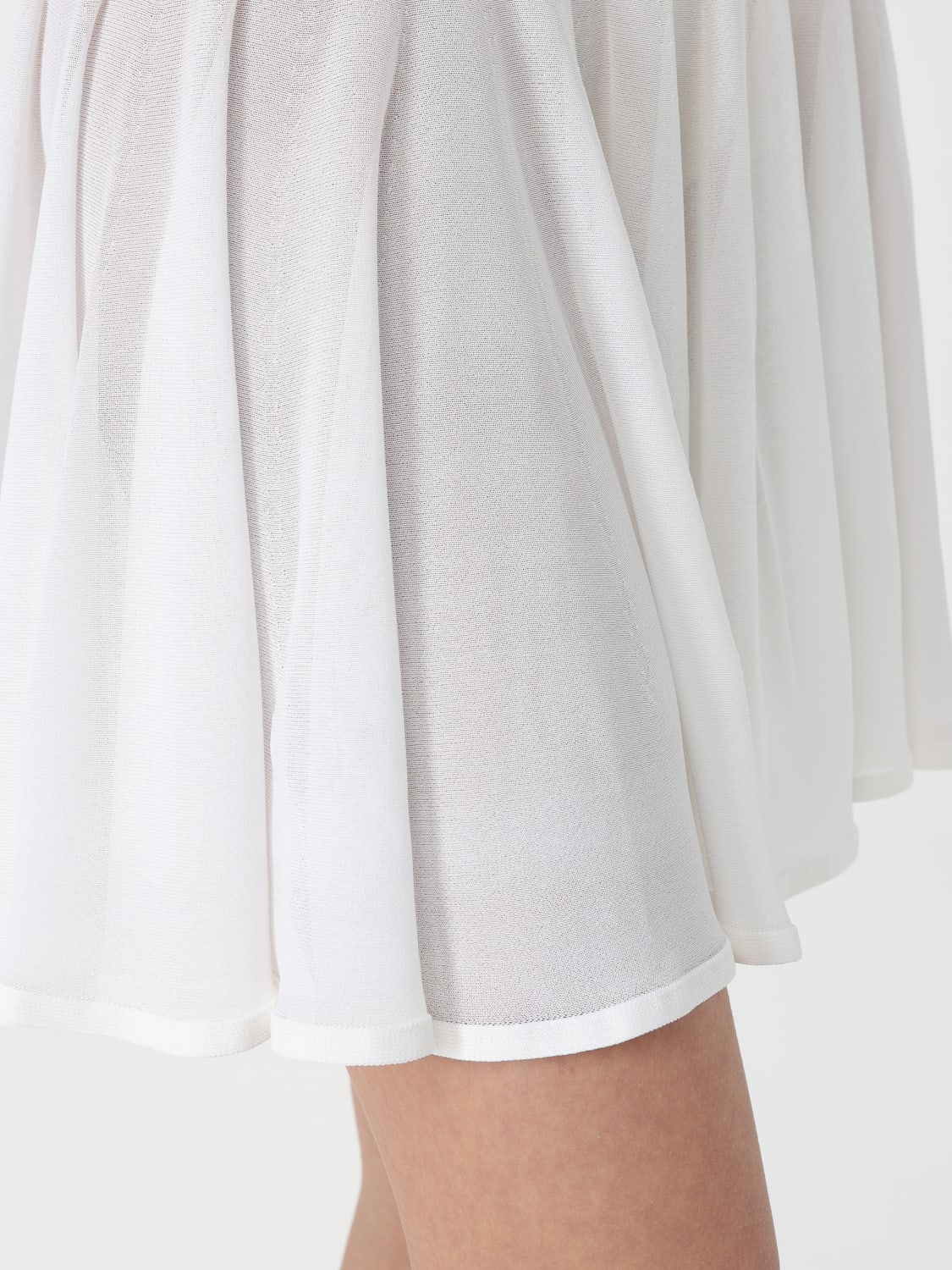 ALAÏA SKIRT: Skirt woman AlaÏa, White - Img 5