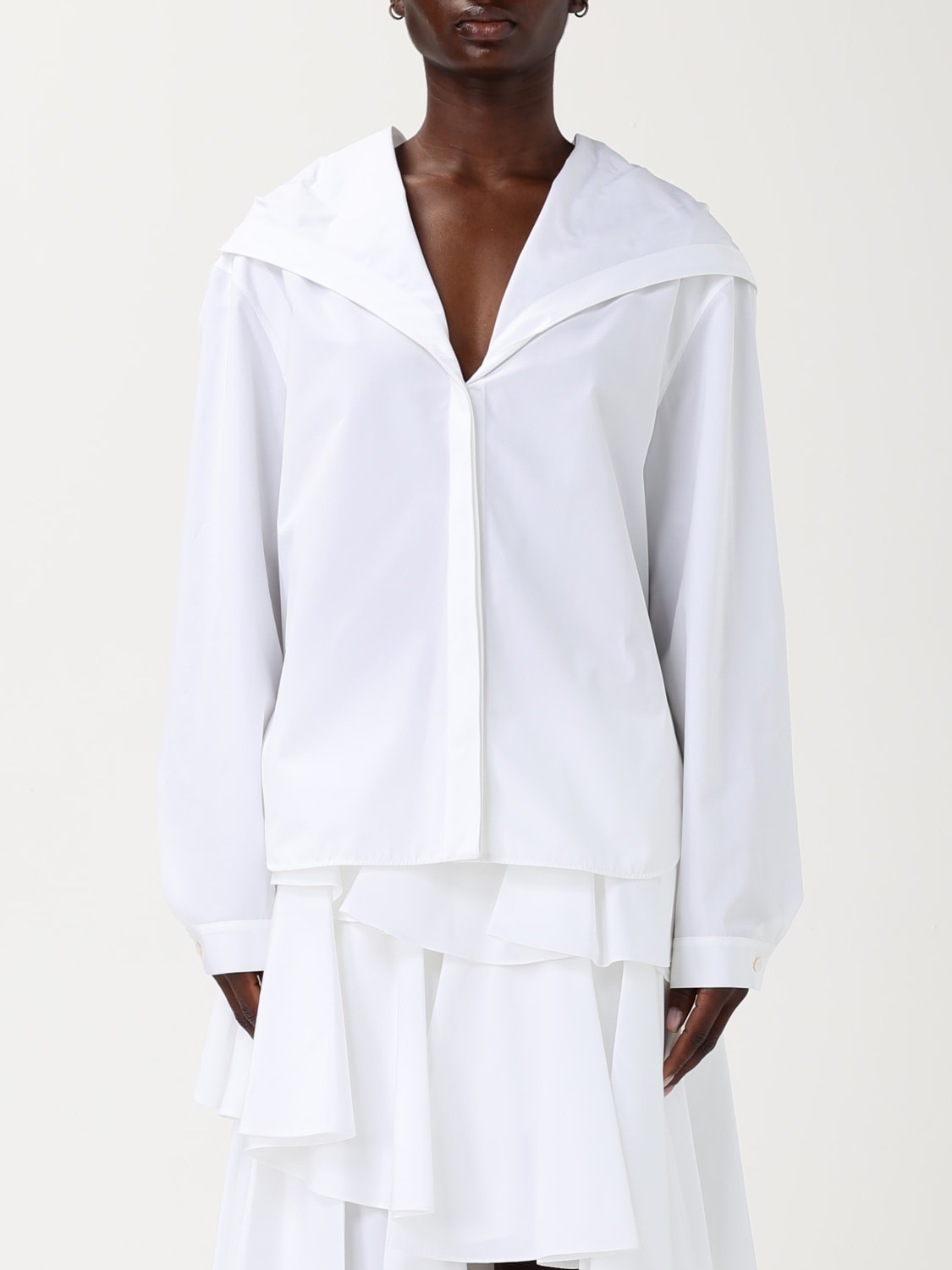 ALAÏA CHEMISE: Jupe femme AlaÏa, Blanc - Img 1