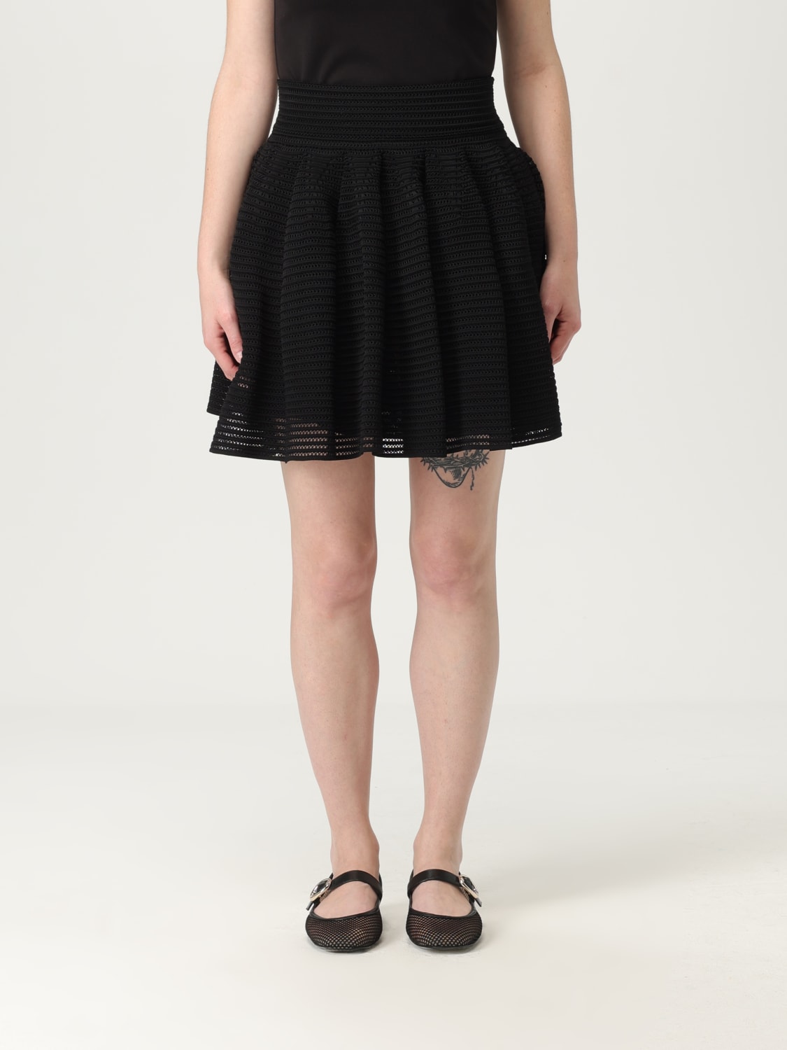 ALAÏA SKIRT: Skirt woman AlaÏa, Black - Img 1