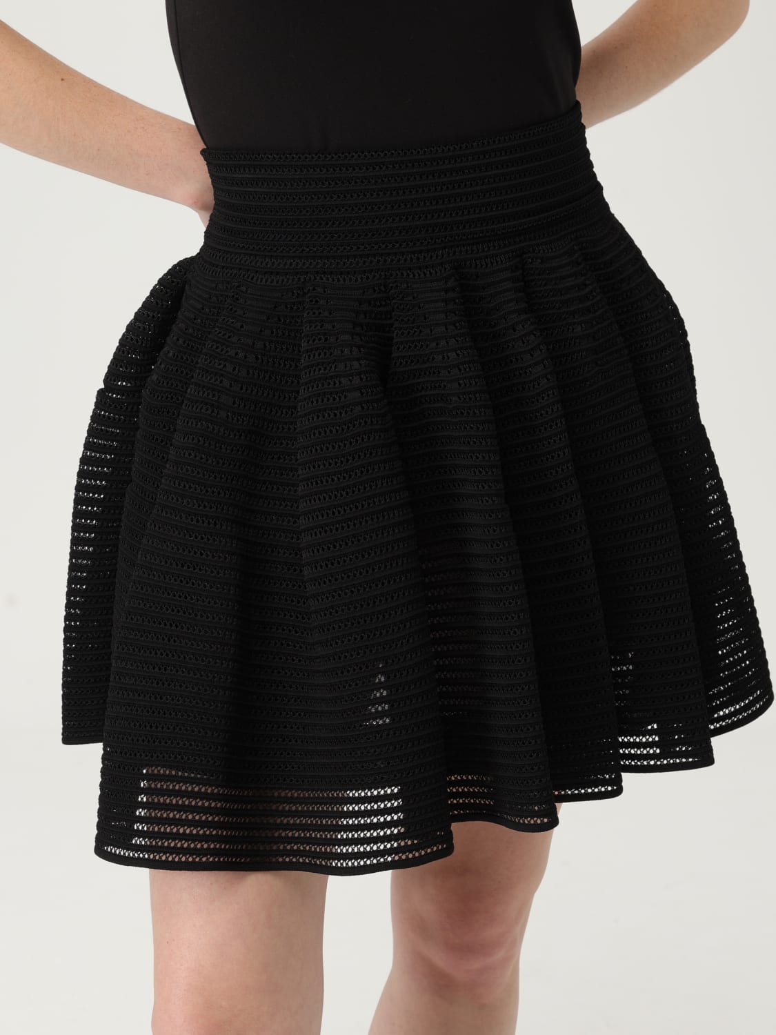 ALAÏA SKIRT: Skirt woman AlaÏa, Black - Img 4